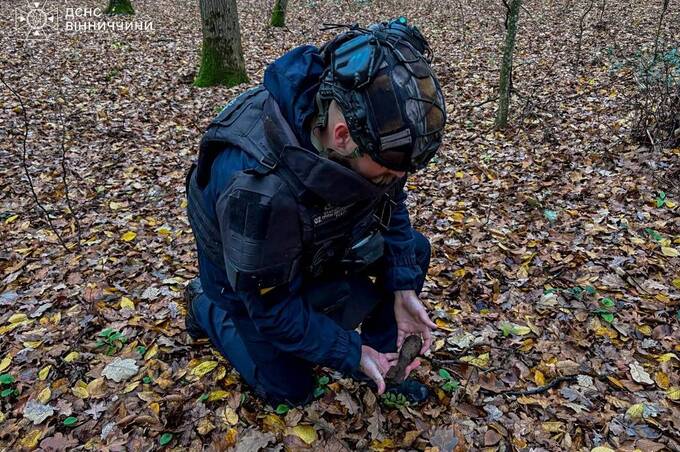 В лісах Вінниччини продовжують знаходити боєприпаси часів минулих війн