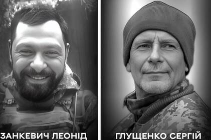 Вінниця проводжає у вічність двох Захисників України – Леоніда Занкевича та Сергія Глущенка