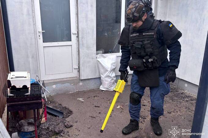 У Вінниці під час земляних робіт виявили артснаряд часів Другої світової