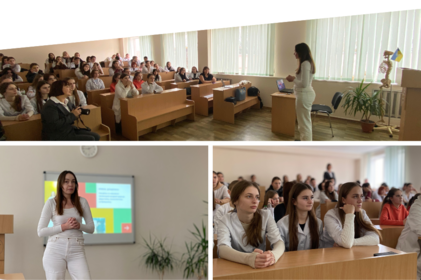 Для студентів медколеджу провели тренінг про здорову комунікацію та протидію токсичності