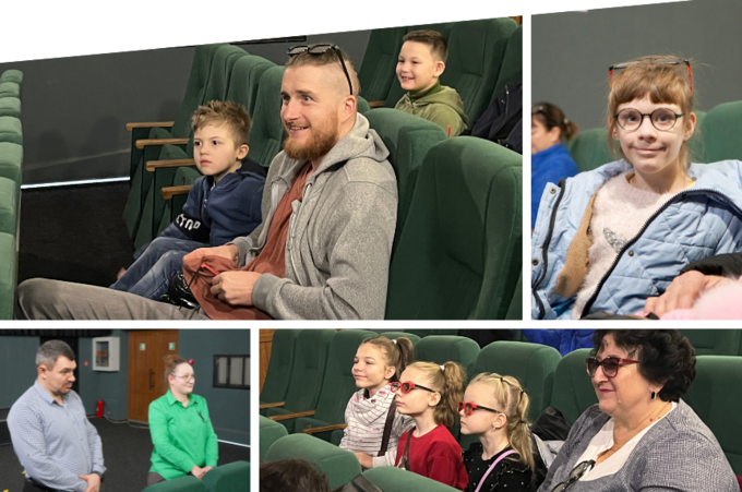 У Вінниці для дітей з вразливих категорій влаштували похід у кінотеатр на пригодницький мультфільм 