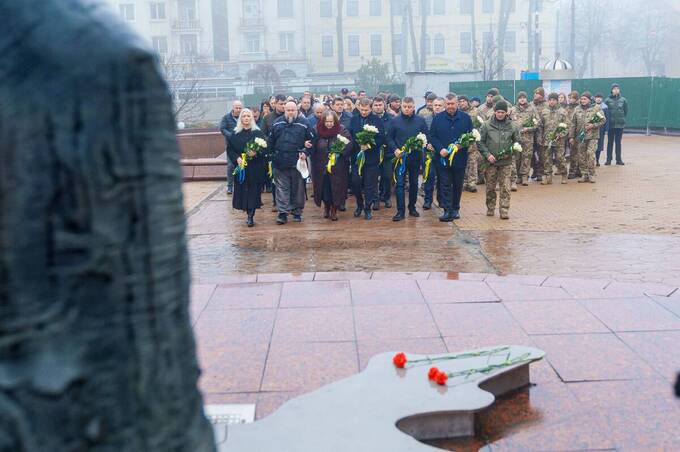 Вінниця вшанувала Героїв у День Гідності та Свободи (фото)