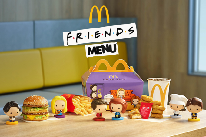 Макдональдз запустив "Френдз меню" на честь 30-річчя серіалу "Друзі"