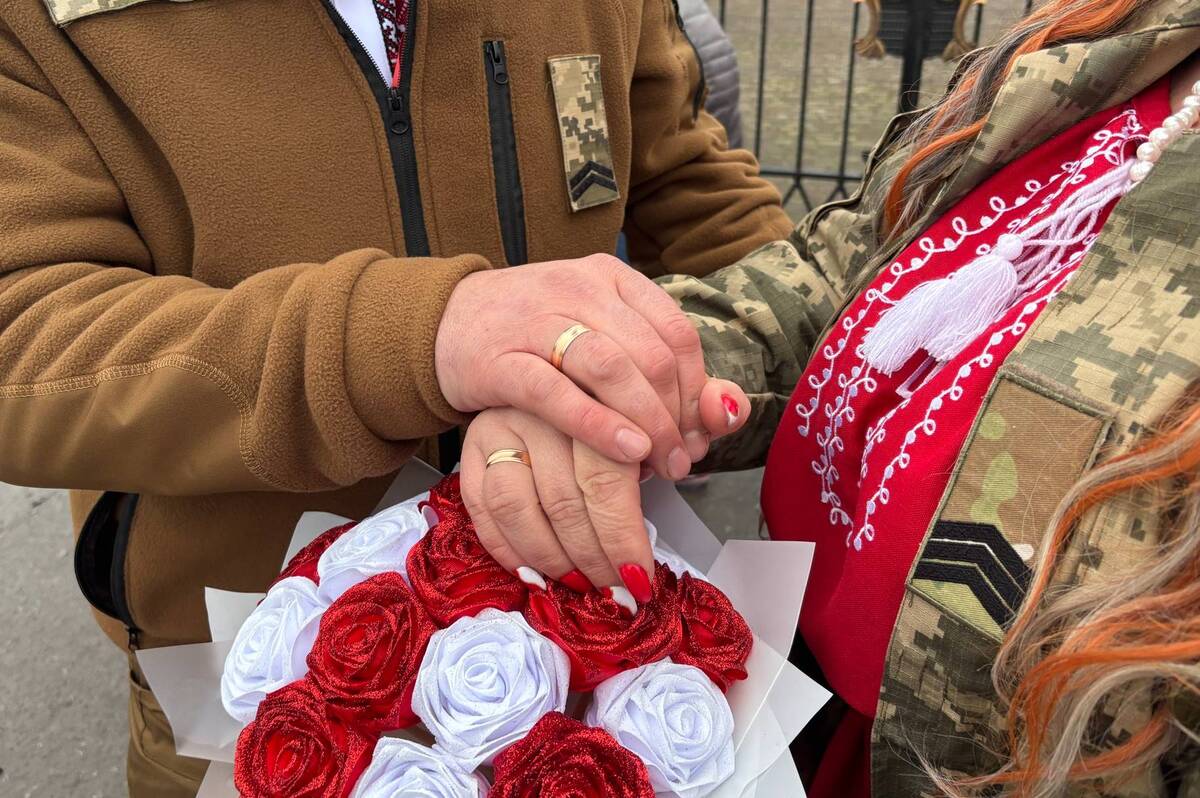 У Крижополі повінчалися військові Анна та Олександр: історія кохання, що змінила життя
