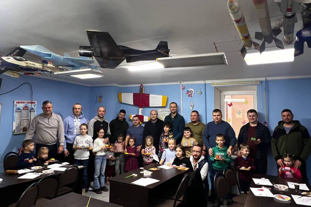 У Вінниці тати й діти створили теплі спогади на творчому майстер-класі