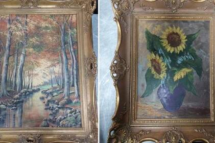 Громадянин Молдови намагався контрабандою вивезти з України дві картини