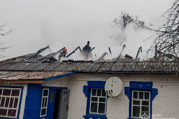 Минулої доби на Вінниччині горіли житлові будинки, сауна та господарська споруда