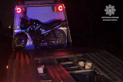 Мотоцикліст під час комендантської години потрапив на «гачок» поліції: деталі