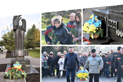 У Вінниці вшанували подвиг ліквідаторів аварії на Чорнобильській АЕС (фото)