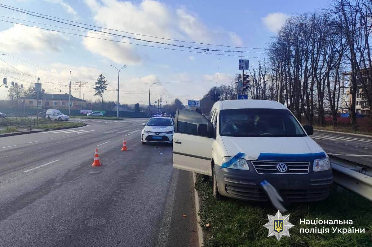 У Вінниці на пішохідному переході збили 24-річну дівчину