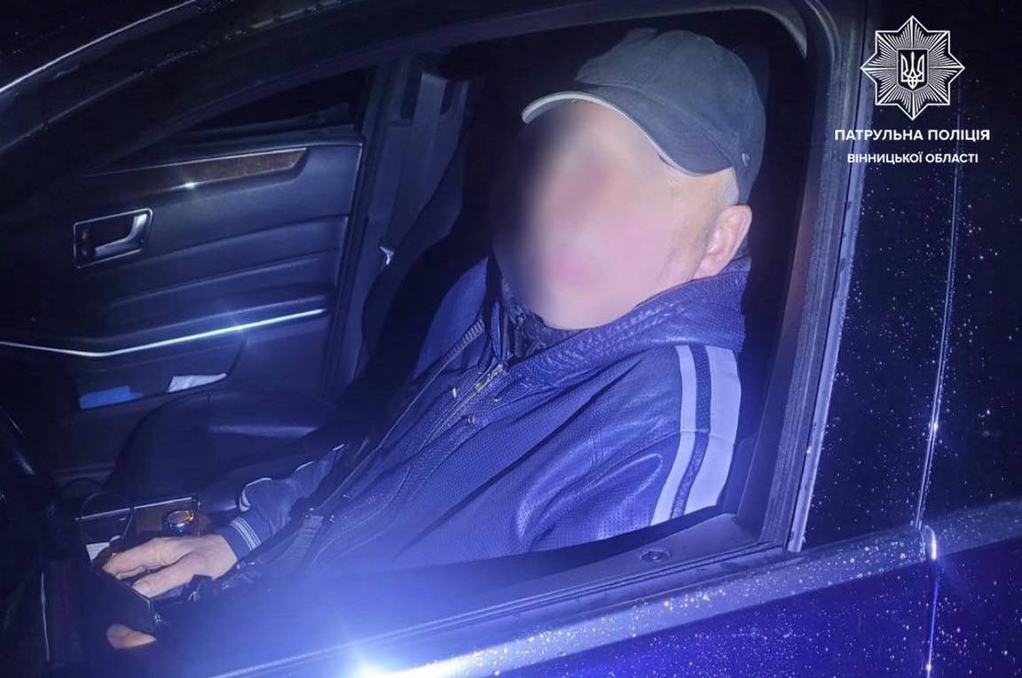 Погоня серед ночі: у Вінниці водій з ознаками сп’яніння тікав від патрульних