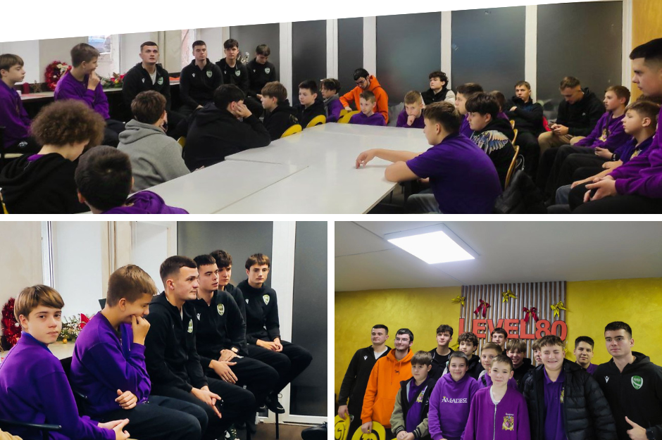 Футболісти ФК «Нива» надихнули вінницьку молодь на активне життя та спорт