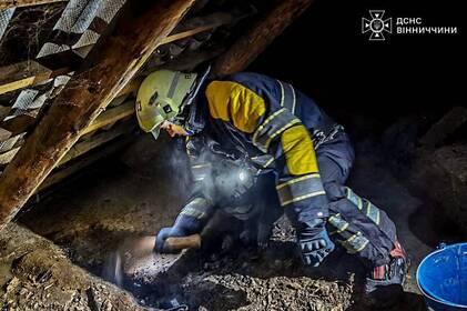 Під час пожежі на Вінниччині травмувалася жінка