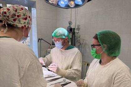 Вінницькі онкохірурги видалили гігантську пухлину вагою понад 7 кілограмів