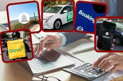 Податки для таксі й кур’єрів: як відреагували в Uber та Glovo