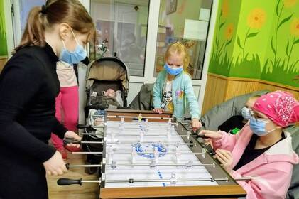 У вінницькій дитячій лікарні відкрили ігрову кімнату та простір відпочинку для онкопацієнтів