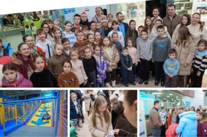 Емоції, що зігрівають: маленькі вінничани занурились у передноворічну казку