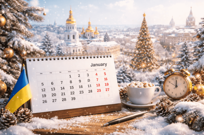 Календар свят на січень 2026: що відзначатимуть українці цього місяця