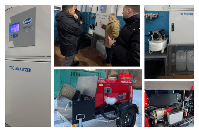 Вінниця отримала нове обладнання для водопостачання завдяки співпраці з Цюрихом