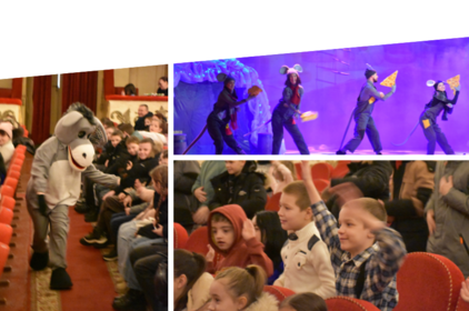 Діти з центру «Гармонія» відвідали новорічну казку у театрі ім. Садовського