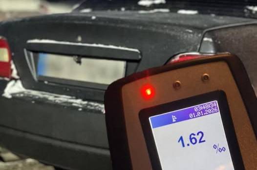 Під час комендантської години у Вінниці зупинили п’яного водія