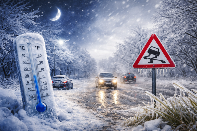 Морозні ночі, сніг і ожеледиця: якою буде погода на Вінниччині 5–6 січня