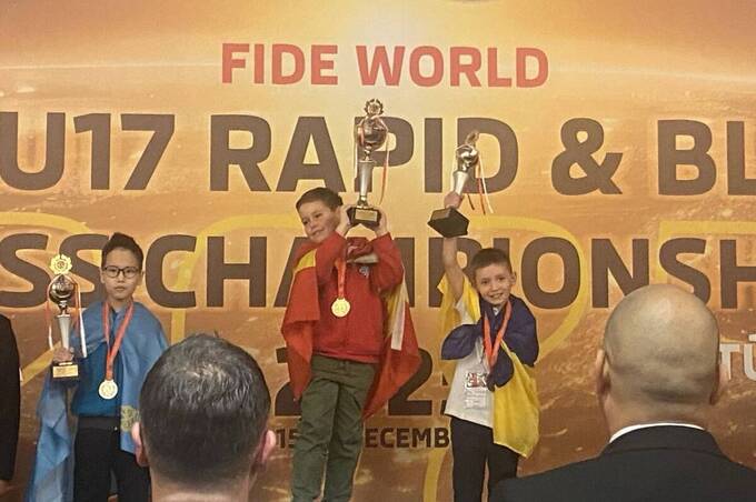Юний шахіст із Вінниці здобув бронзу чемпіонату світу в Туреччині