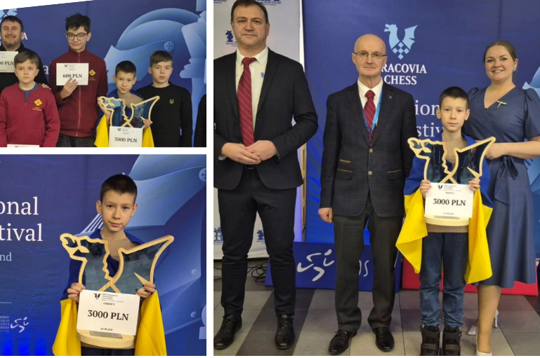 Олександр Шабунін з Вінниці виборов «золото» на міжнародному шаховому фестивалі у Польщі