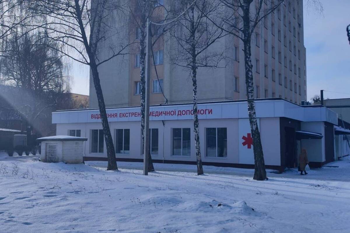 Нове приймальне відділення лікарні Пирогова готове до оснащення: що ще будують на базі медзакладу