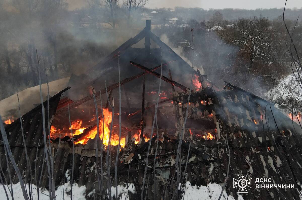 Рятувальники ліквідували 13 пожеж у громадах Вінницької області