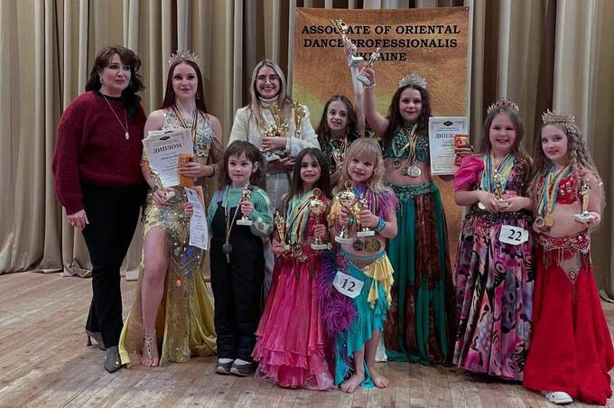 70 нагород і звання найкращих: школа танцю «Шахіна» підкорила всеукраїнські змагання