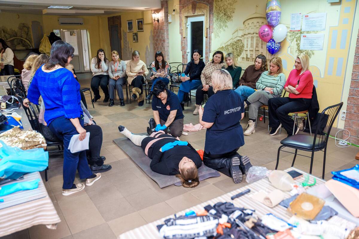 Голова ОСББ як перша допомога: у Вінниці 14 управлінців пройшли інтенсив з порятунку життя