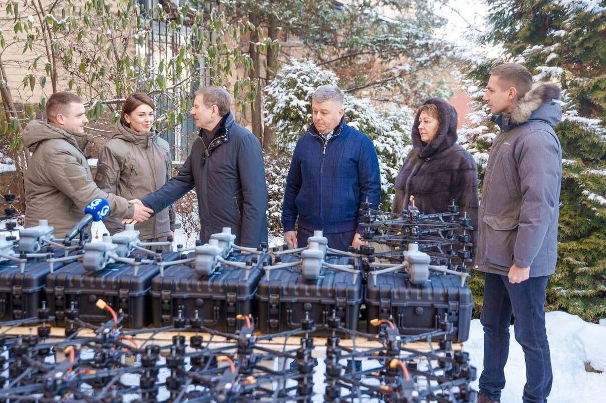 Міжрегіональний координаційний штаб підсилив легендарну 120-ту бригаду FPV-дронами та Matrice 4T