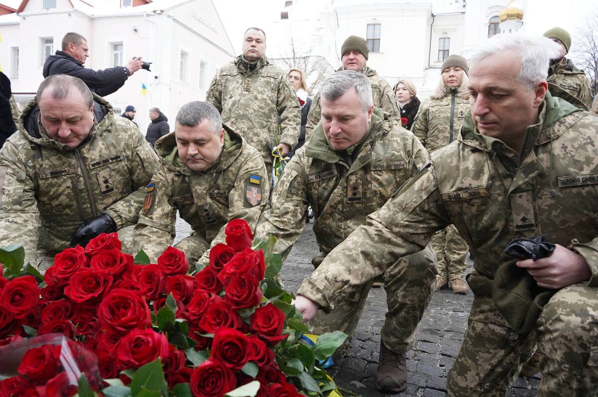 День Соборності у Вінниці: містяни поклали квіти в пам’ять про полеглих Героїв