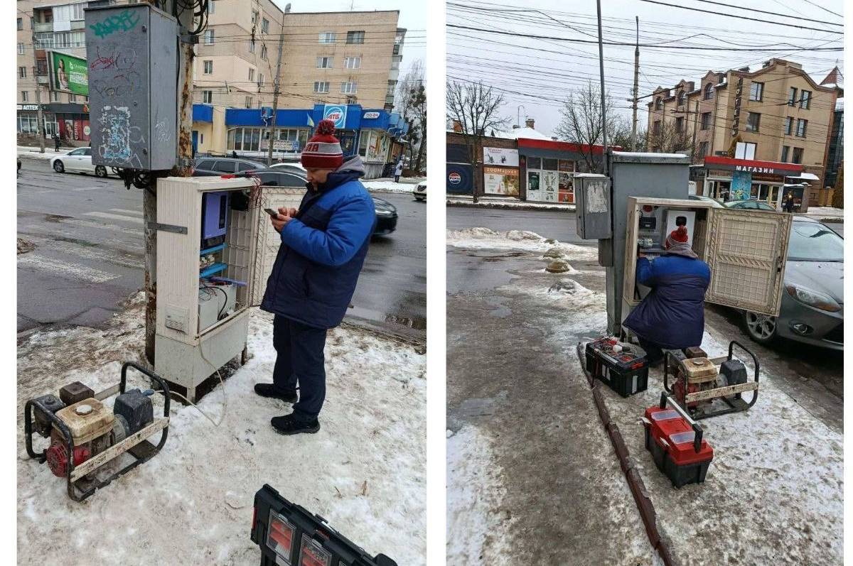 Світлофори на генераторах: як забезпечують безпеку руху під час відключень