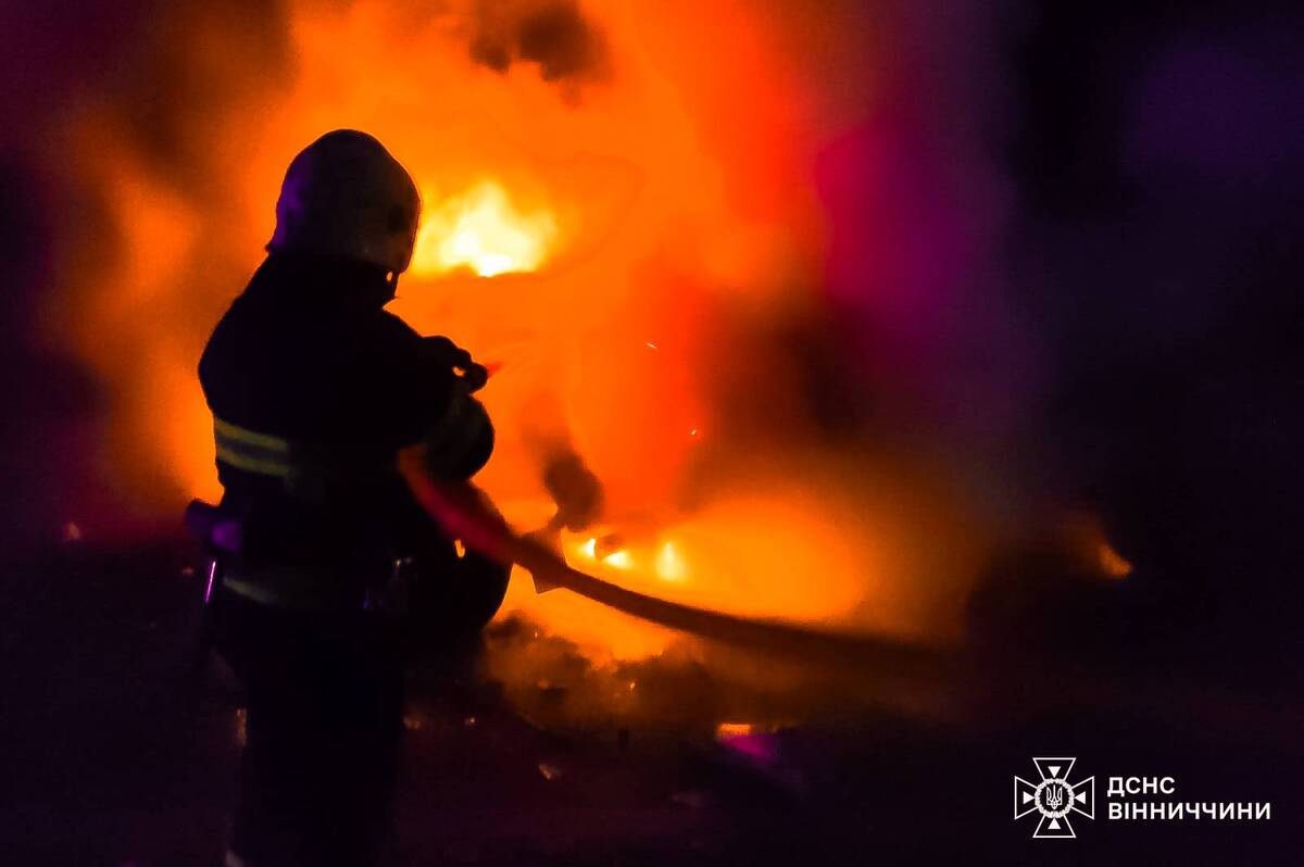 Пічне опалення стало пасткою: на Вінниччині горіли будинки й ферма