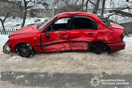 ДТП біля Могилівки: водія Daewoo з травмами забрала швидка