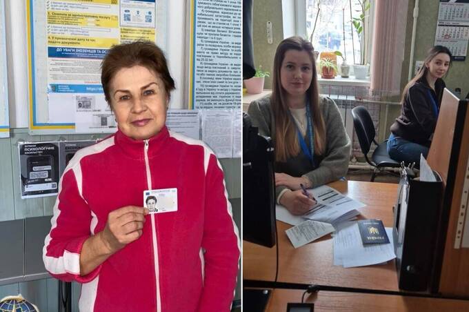 Мешканка Вінниці отримала паспорт нового зразка з терміном дії 50 років