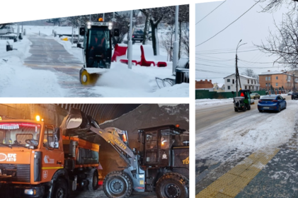Мороз і сніг у Вінниці: комунальники забезпечують безпеку на дорогах