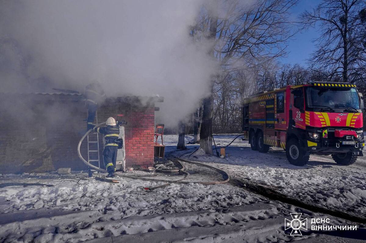 Рятувальники загасили п’ять пожеж у громадах Вінницької області