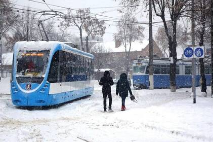 Мер Вінниці оголосив догану керівнику Вінницької транспортної компанії через проблеми з трамваями у негоду 