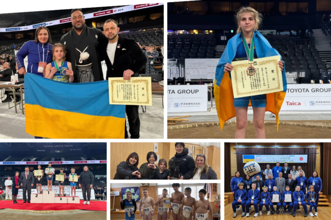 Вінничанка Софія Ісоян виборола «бронзу» на престижному турнірі з сумо Hakuho Cup 2026 у Токіо