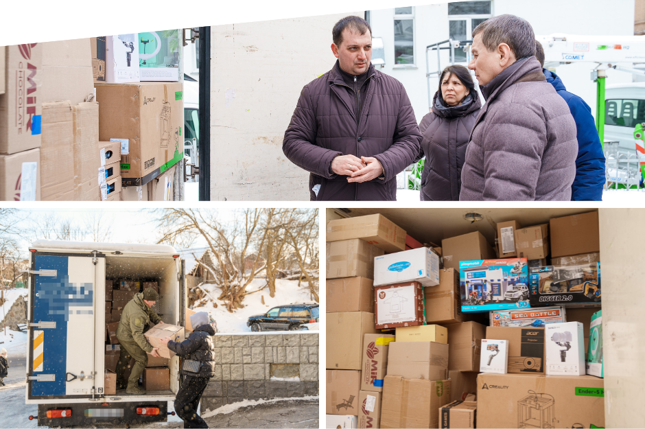 Вінниця передала черговий гуманітарний вантаж для дітей і молоді Балаклії