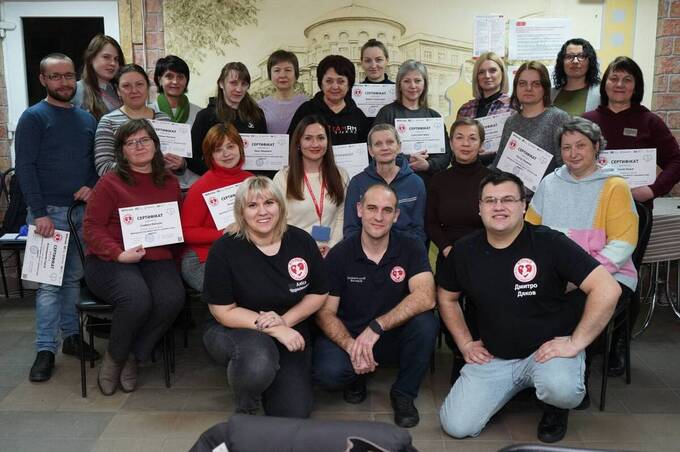 Вінницькі голови ОСББ опанували навички домедичної допомоги та серцево-легеневої реанімації (фото)