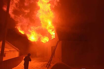 На Вінниччині вогонь забрав життя пенсіонерки та чоловіка