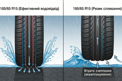 Ширша чи вужча шина: що вибрати для міського авто — 185/65 R15 чи 195/65 R15?