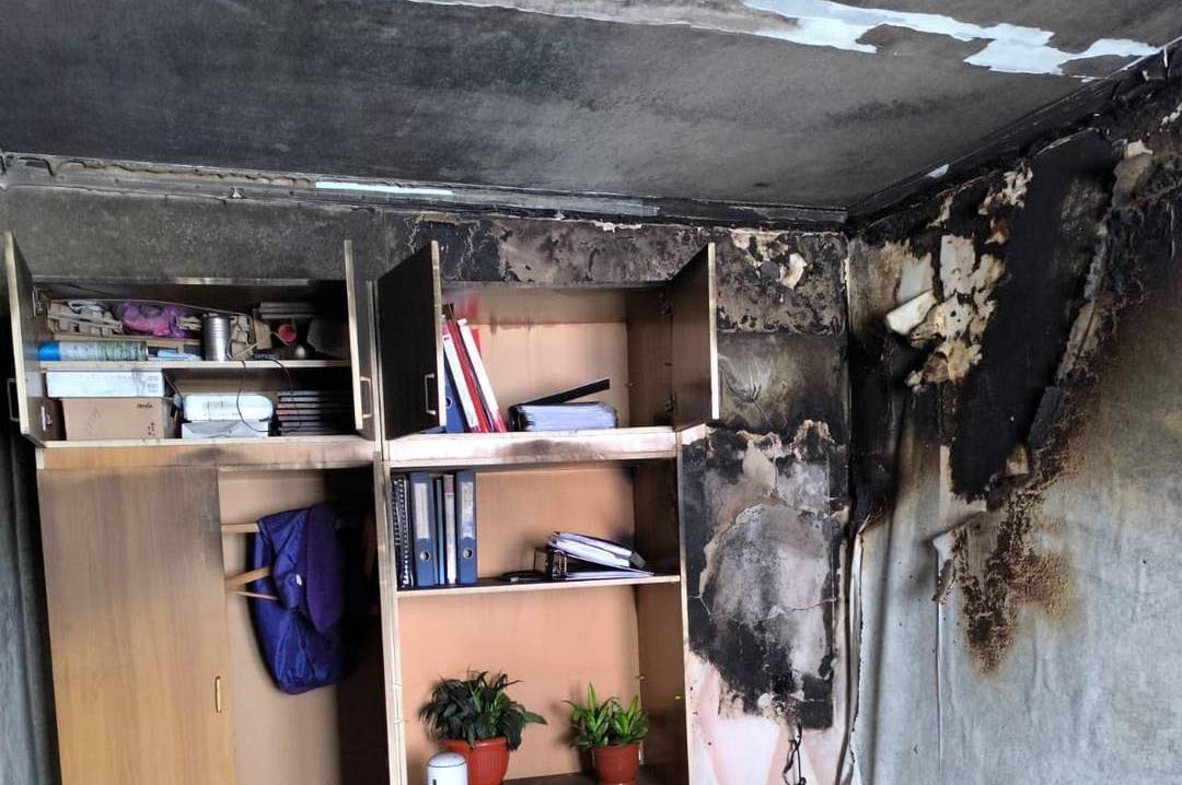 Через замикання електропроводки на Вінниччині горіло приміщення водоканалу