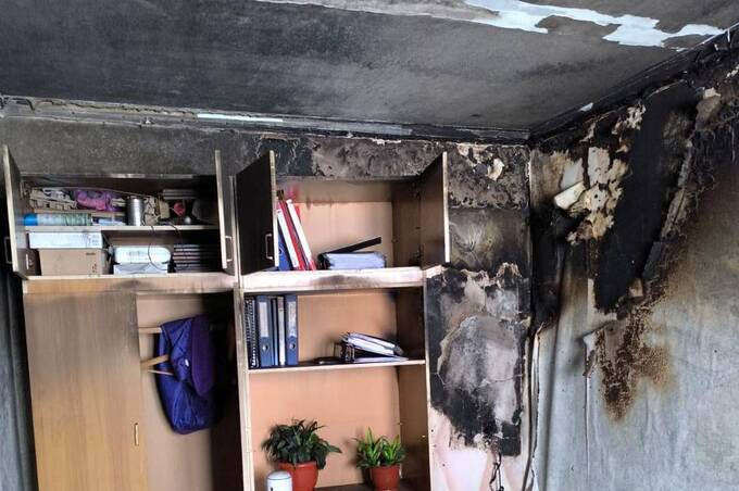 Через замикання електропроводки на Вінниччині горіло приміщення водоканалу