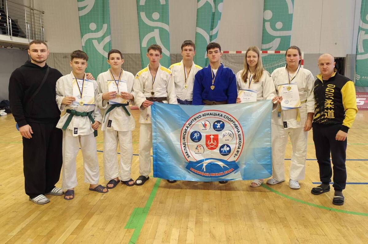 Вінницькі дзюдоїсти здобули 6 золотих медалей на чемпіонаті області
