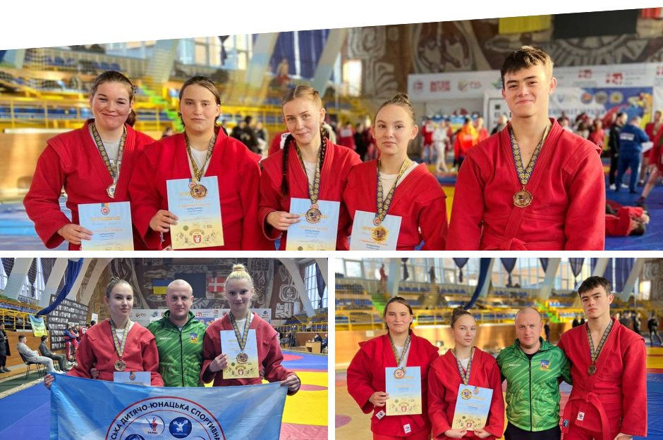 Вінницькі спортсмени вибороли шість медалей на чемпіонаті України з самбо